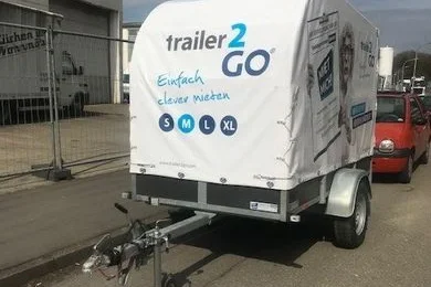 Anhänger  M
Tieflader mit Plane, Octopus